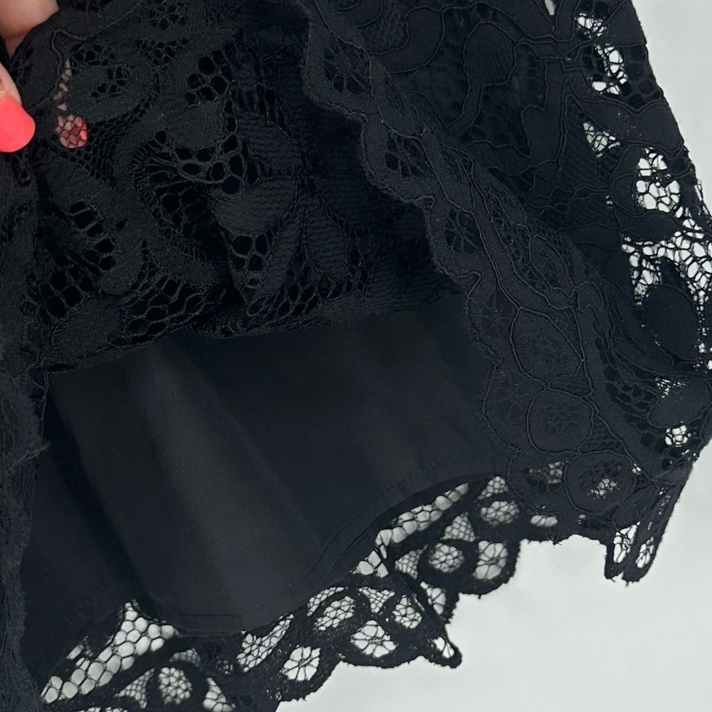 BB DAKOTA NWT LITTLE BLACK DRESS LACE OVERLAY WITH LINING - Picture 9 of 10